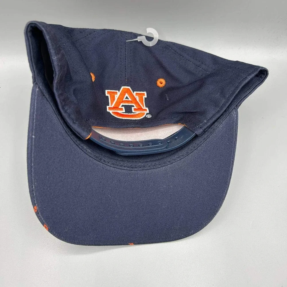 Auburn Tigers Hat Youth Blue Embroidered NCAA Gen2 Snap Back Cap‎ Cotton